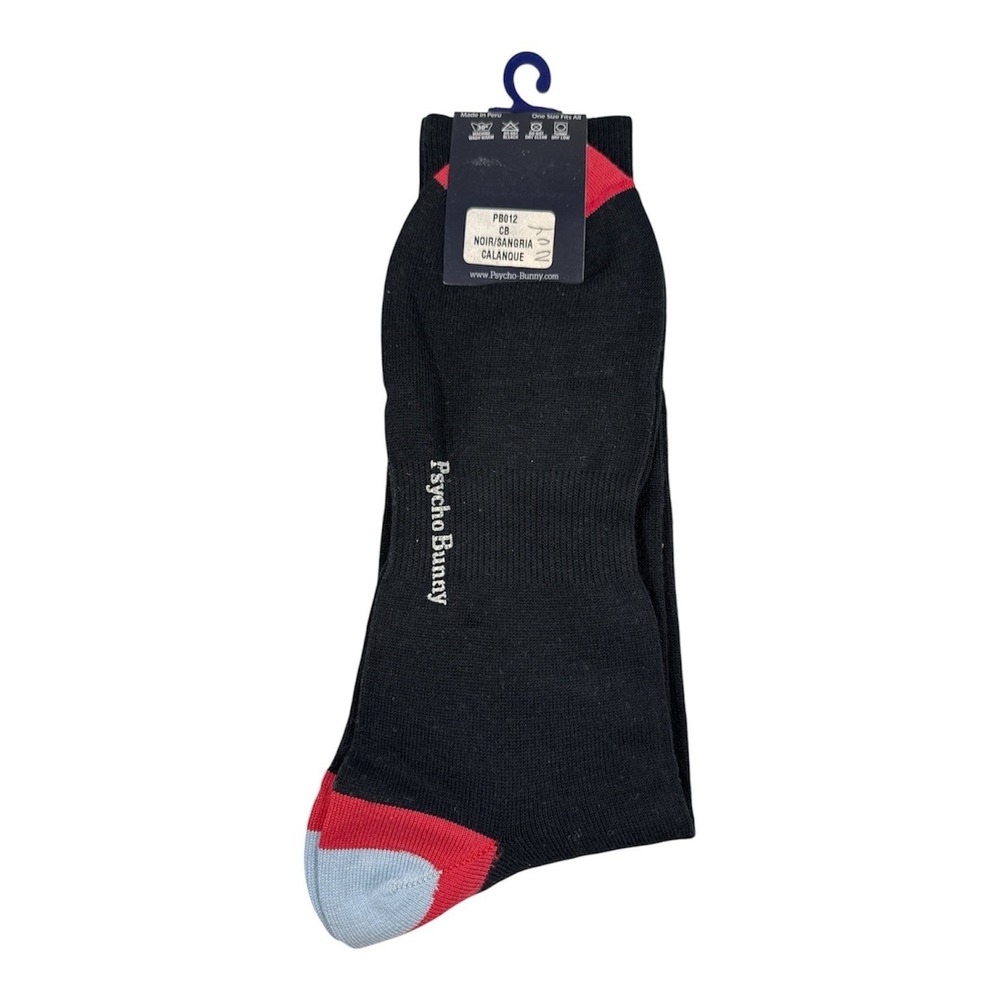 Psycho Bunny By‎ Robert Godley Socks  ONE SIZE - Picture 2 of 2